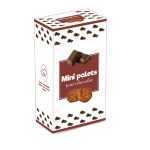 Mini palets tout chocolat - boîte 200G